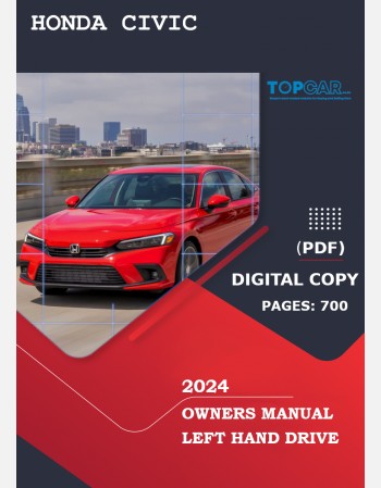 2024 honda civic owners manual